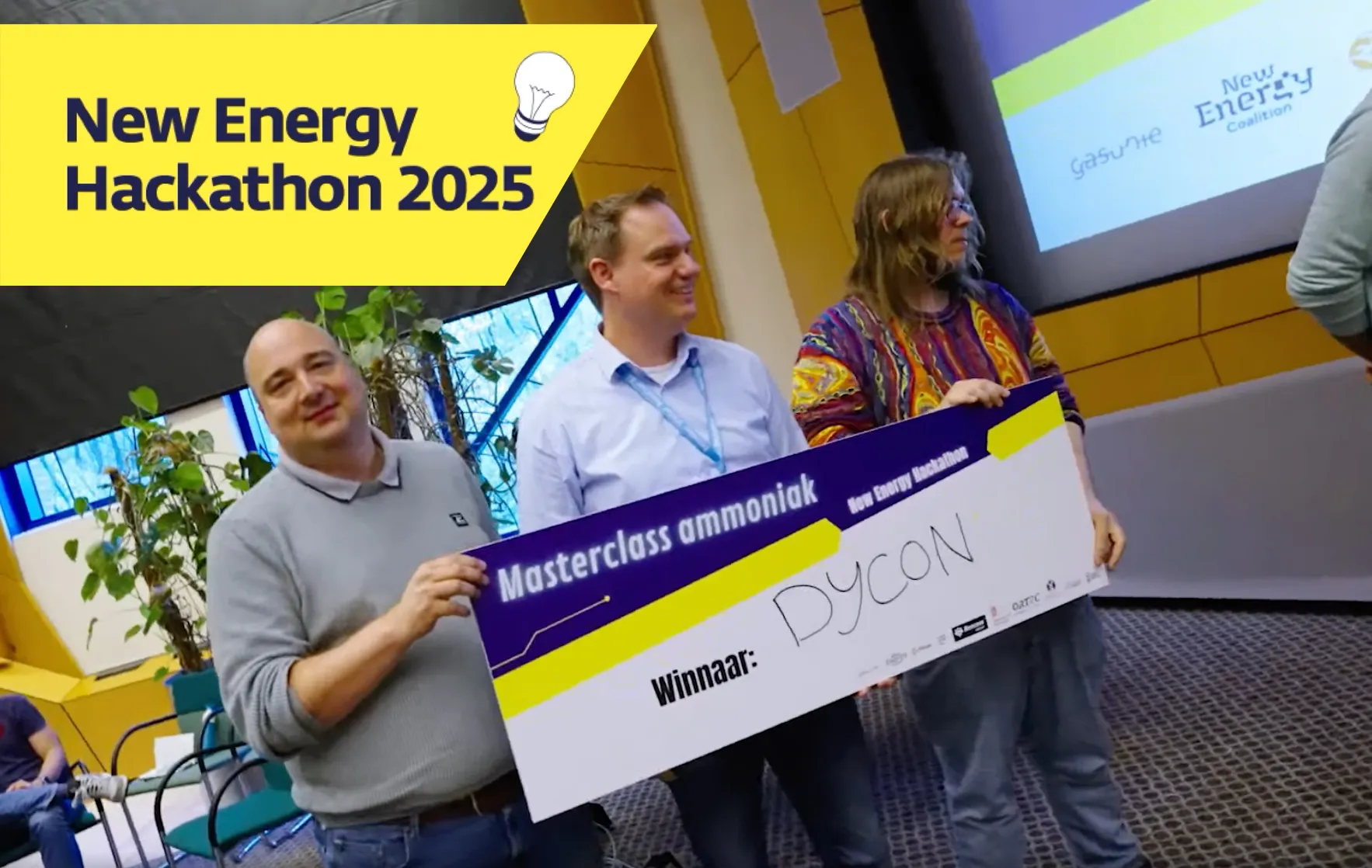 Dycon wint de New Energy Hackathon 2025